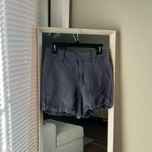 Cynthia Rowley Navy Blue Breathable Lightweight Shorts